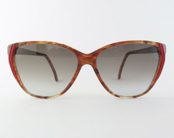 Vintage Ultra Italy Angular Sunglasses by Enrca Massei 