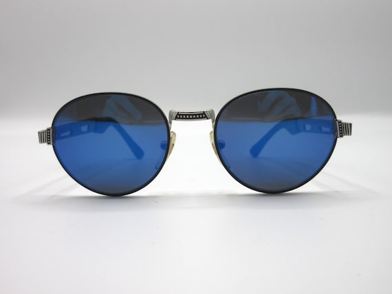Besmetten radium Tomaat Kappa K0206 Vintage Sunglasses Metal Unisex Blue Lenses - Etsy