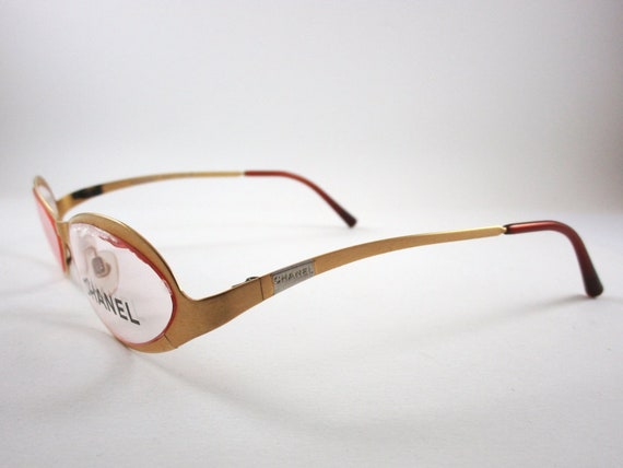 Chanel 2024 Eyeglasses Made in Italy Color Gold Etsy