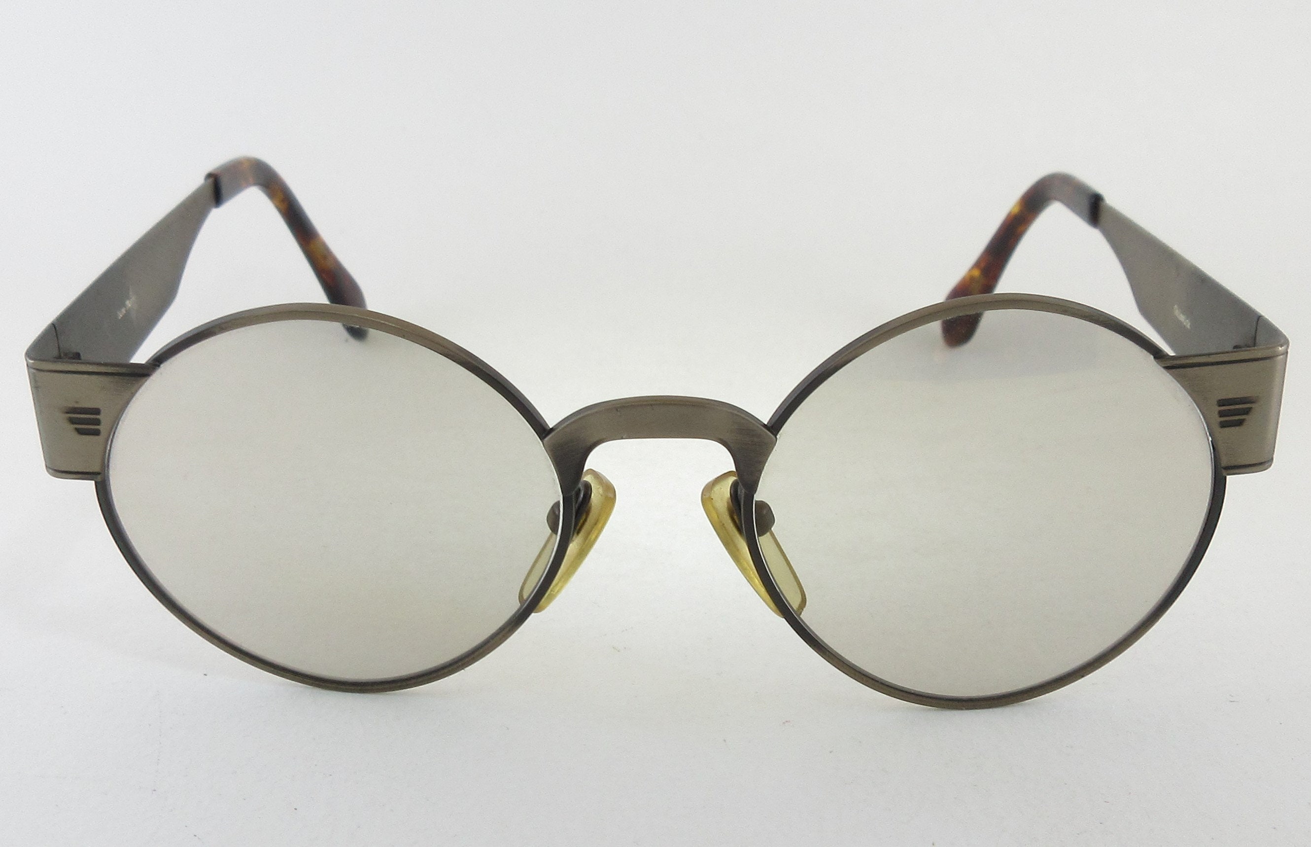 Vintage Beau Monde Chiswick round metal sunglasses Shop Vintage BUENO 90 main image 3