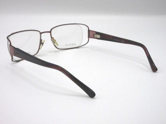 Gucci GG2759 eyeglasses bordeaux rectangular for … - image 4