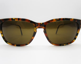 Killer Loop vintage sunglasses 1970 wayfarer brown / havana / black for woman