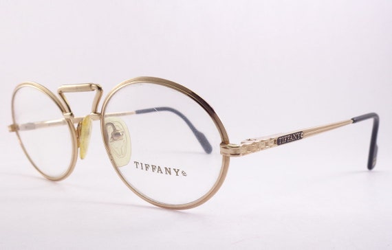 Tiffany T36 Rare Vintage Eyeglasses 23K Gold Plated - Etsy
