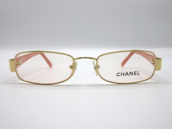 Buy Chanel Eyeglasses Frame Mod. 2029 Gold/red for Women Online in India 