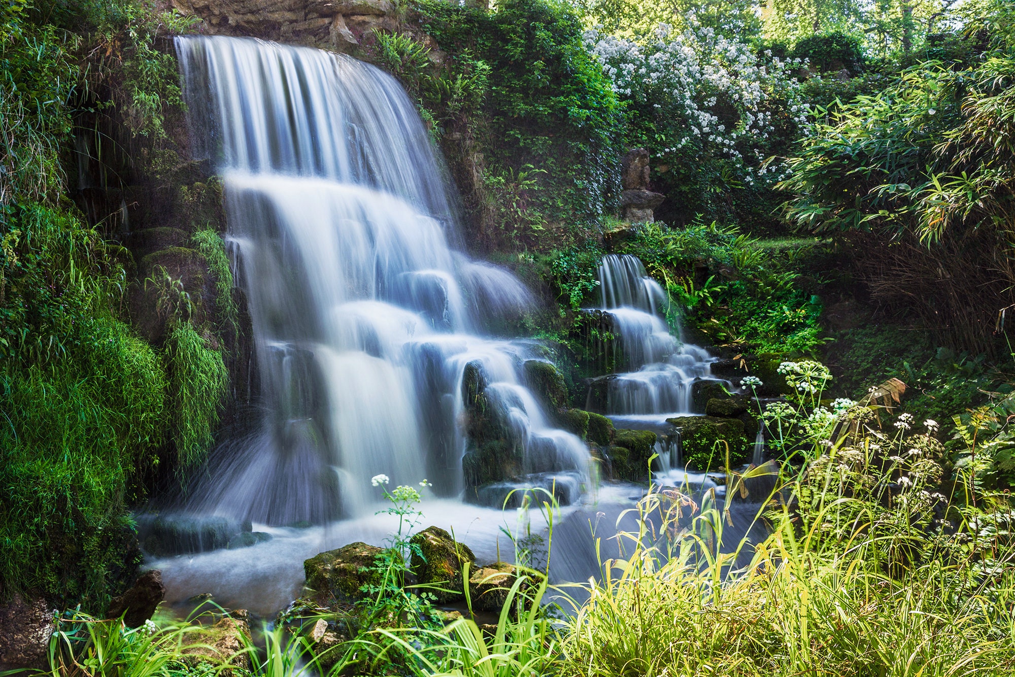 Waterfall Cascade Woodland Nature Gift Gifts for Country Nature