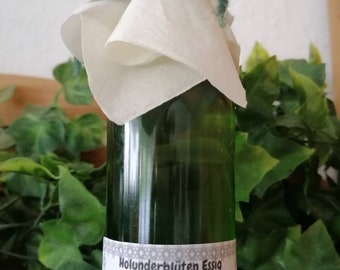 Holunderblüten Essig, selbstgemacht