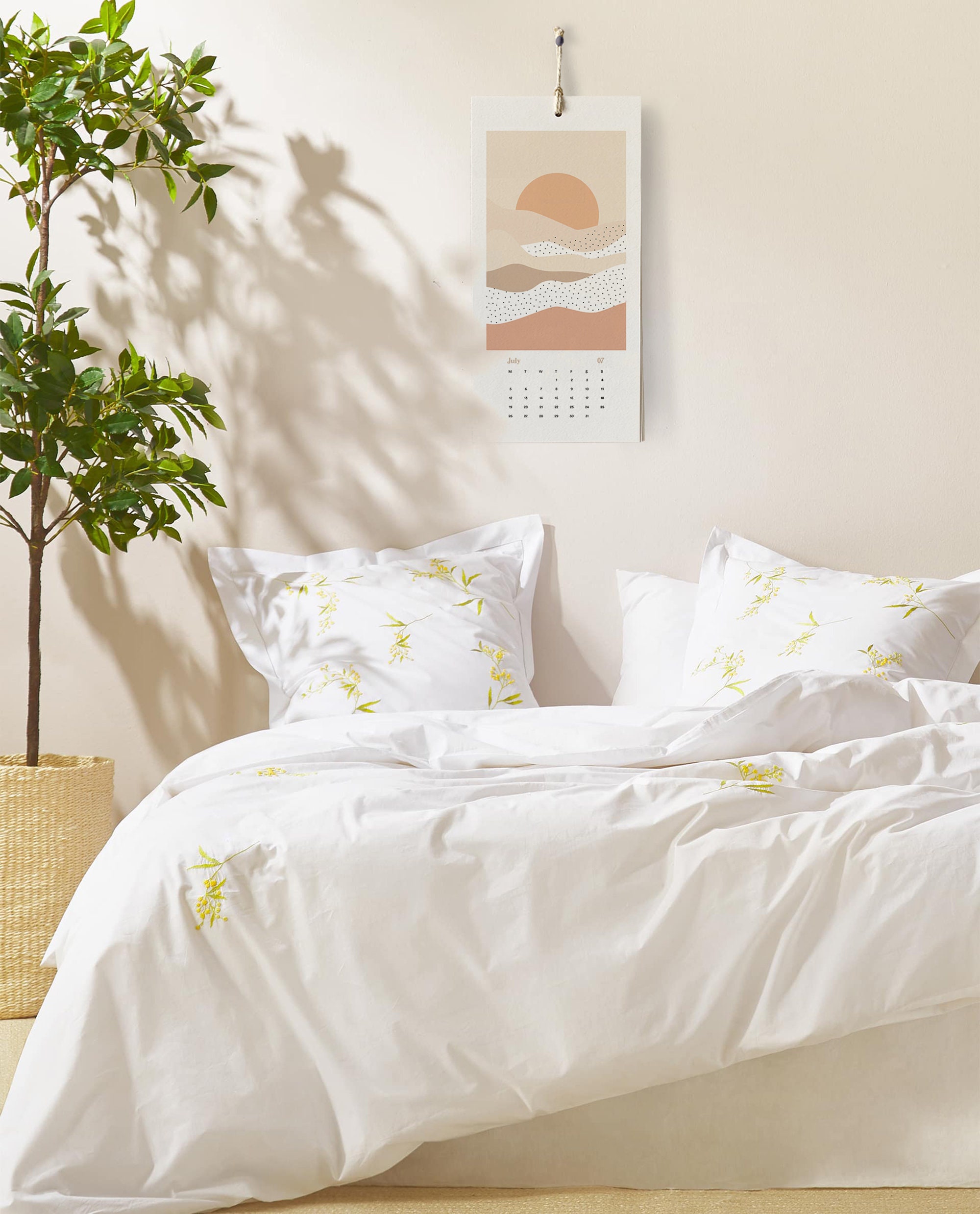 2021-2022 Illustration Wall Calendar 2021-2022 Calendar Line | Etsy