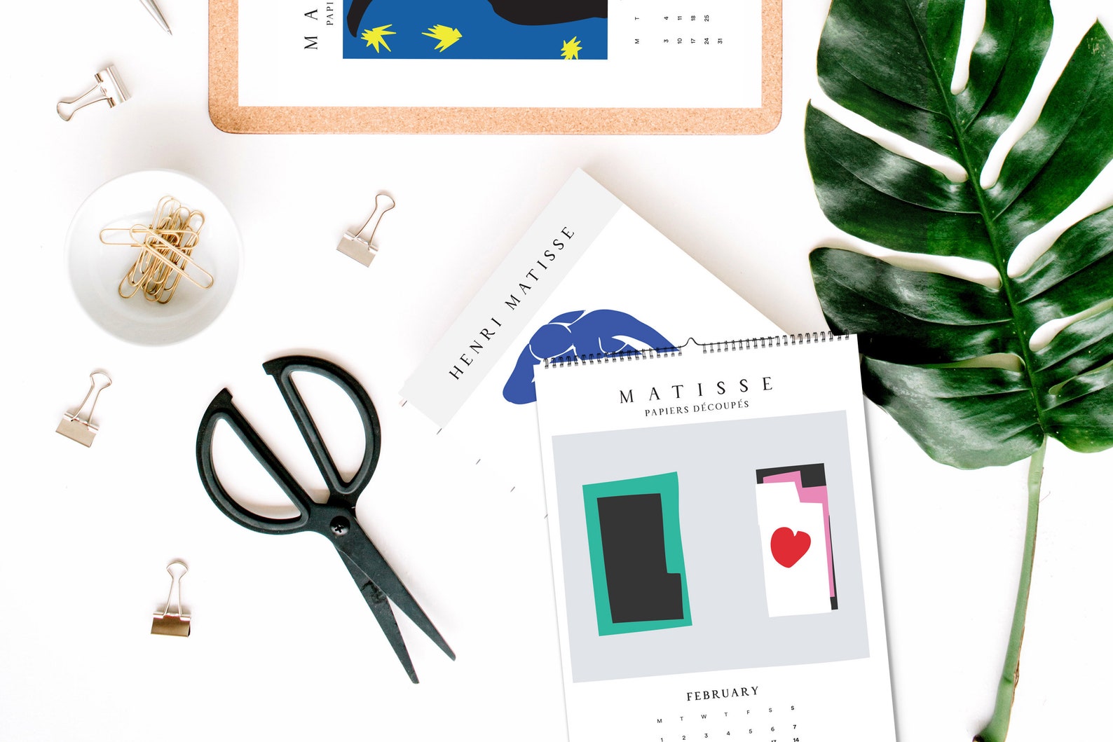 2021 Matisse Cutouts calendar 2021 Matisse calendar A4 Etsy