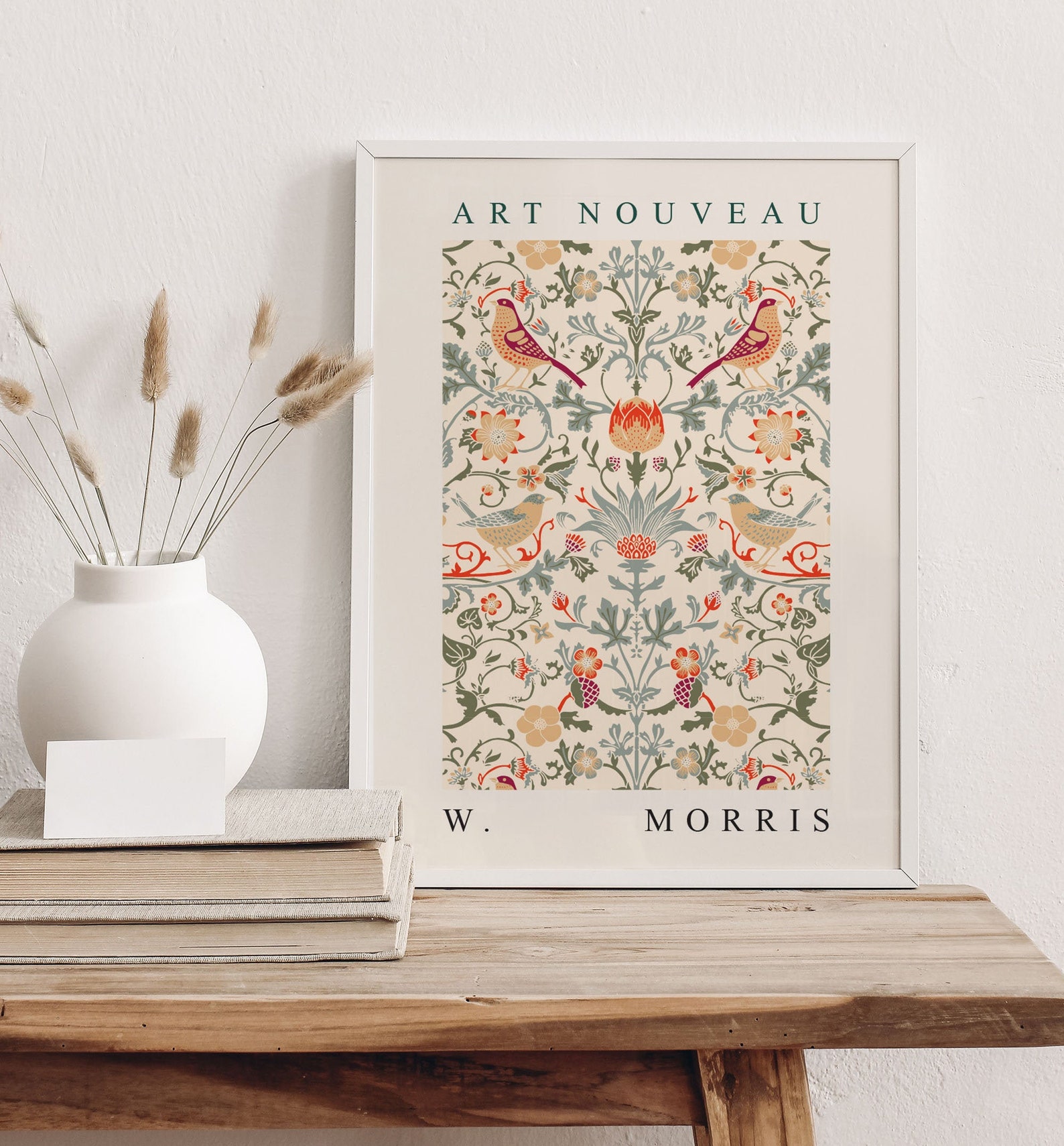 William Morris Poster Exhibition Poster William Morris Etsy