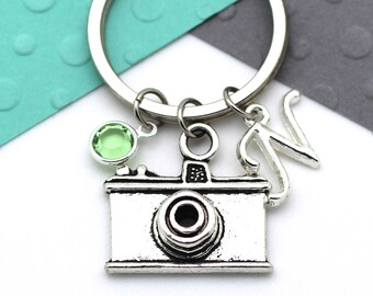 Mix and Match Earrings Photographer Gift Birthstone Gift Birthstone Camera and Eye Earrings