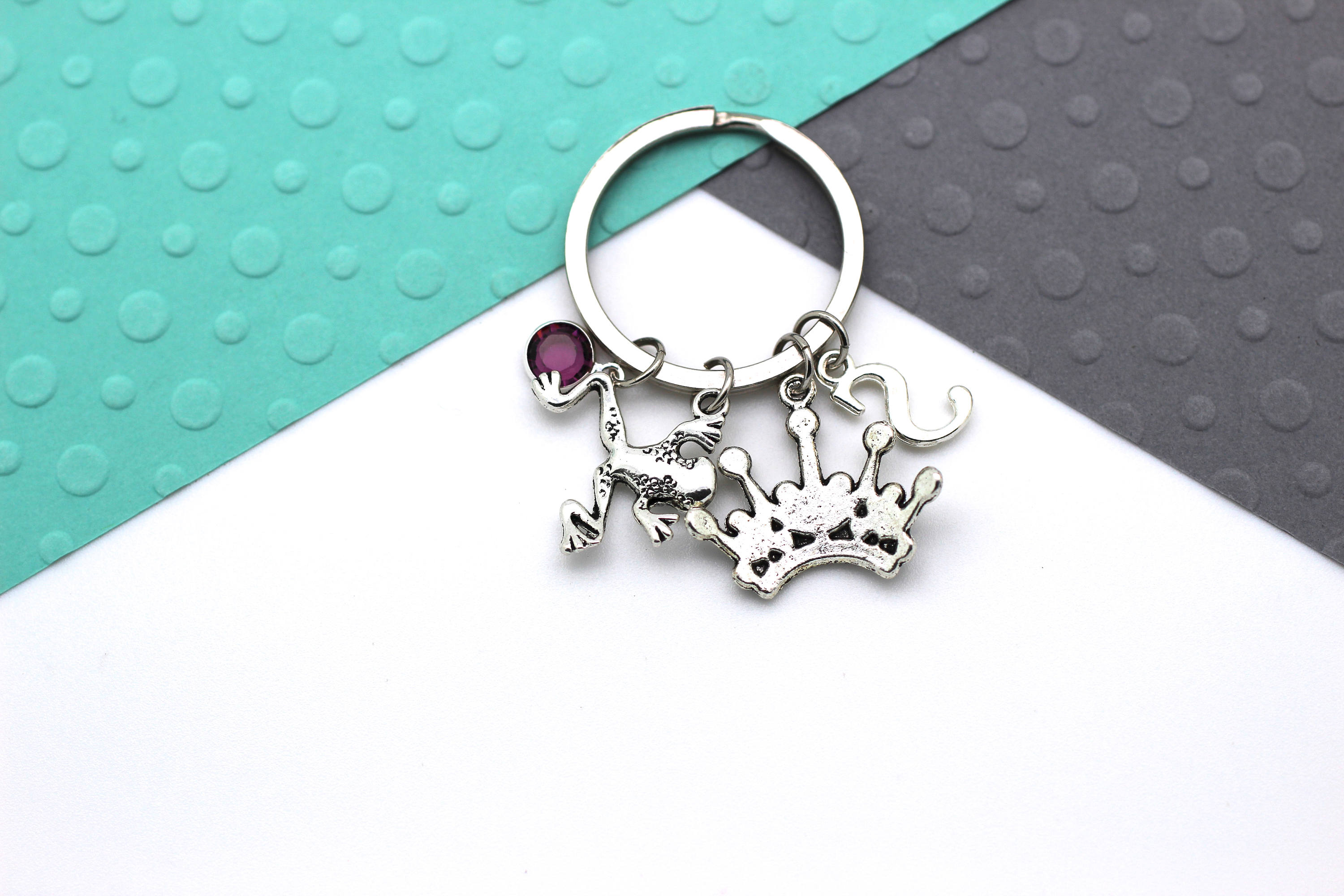 Personalised Frog Prince Keychain Custom Fairytale Princess | Etsy