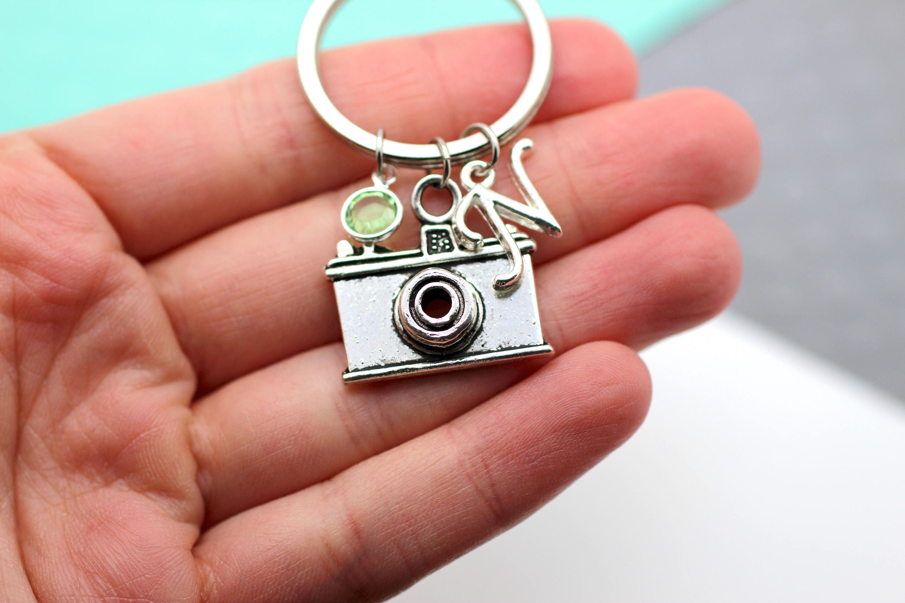 Personalised Camera Keychain 3D Camera Custom Photographer Etsy UK