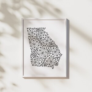 Georgia Flower Design - Travel Wall Art and Decor