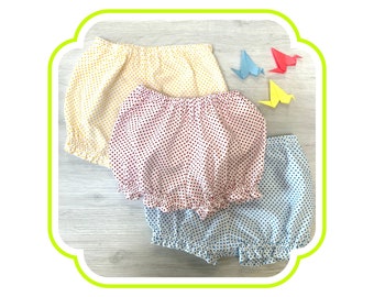 Baby girl bloomers set, Infant girl clothes