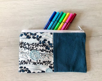 Pencil holder, Canvas zipper pouch