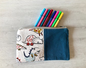 Pencil holder, Canvas zipper pouch