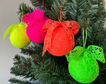 Christmas balls, Grinch decor for tree