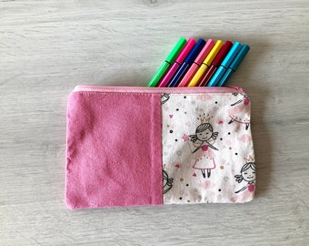 Stoffen etui, Potloodhouder, Make-up houder