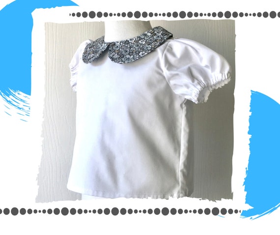 camicia collo peter pan