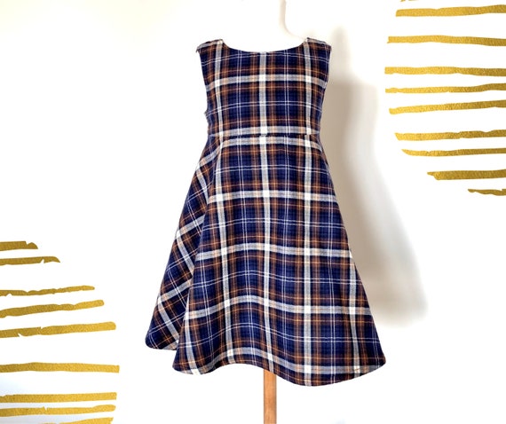 tartan dress little girl
