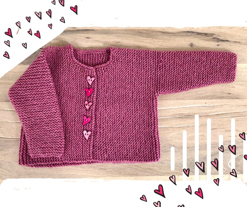 handmade woolen sweater for baby girl