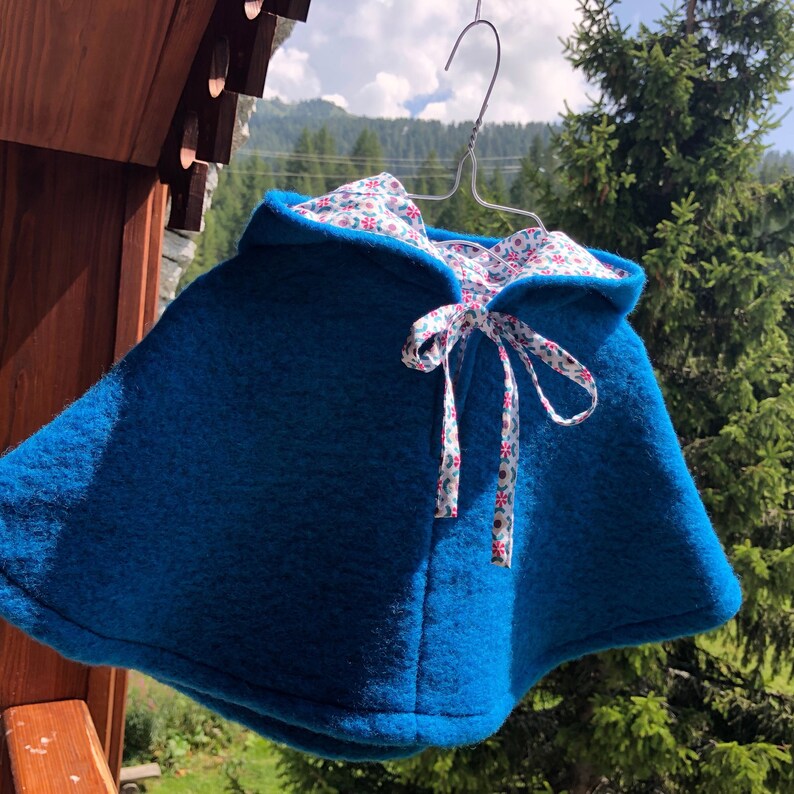 Wool poncho Baby poncho Newborn girl outfit