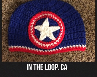 Captain America Adult beanie