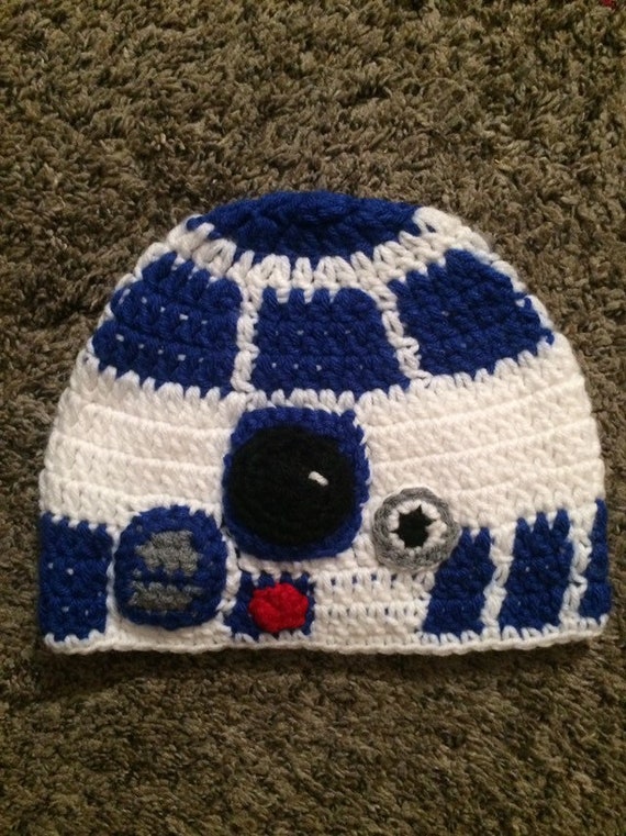 R2D2 Adult Beanie - Etsy