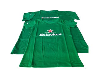 Vintage Heineken Bier-T-Shirt, neuwertig, Größe M (Herren), Größe S (Damen), Sammlerstück der Biermarke