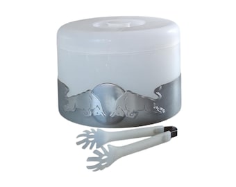 Cubitera de Red Bull con pinzas, decoración para cueva de hombre, cubo de hielo
