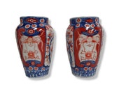 Imari vases - Japanese porcelain - early 19th century - Japanese porcelain