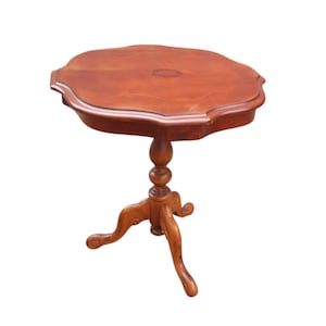 Vintage wooden wine table, side table, living room furniture