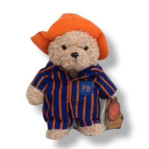 Paddington Bear in pajamas,Paddington goes to sleepover,birthday gift