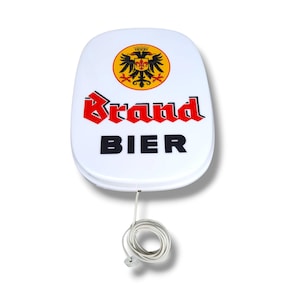 Vintage Brand Beer light box, 80s, man cave decoration, collectible beer brand
