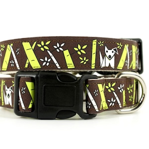 Eco Friendly Bamboo - Save the Earth - &#39;Bamboo Pooch&#39; Buckle Dog Collar