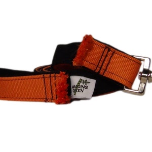 Eco Hip! Double Layer Leash - Spooky (Orange / Black)
