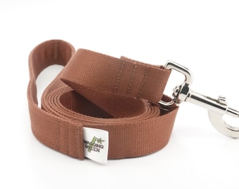 Eco Friendly Bamboo Single Layer Dog Leash - Tree Bark (brown)