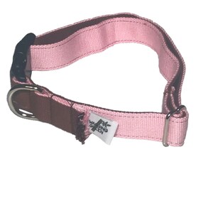 Eco Hip!  Bamboo Double Layer Buckle Dog Collar - Seashell / TreeBark