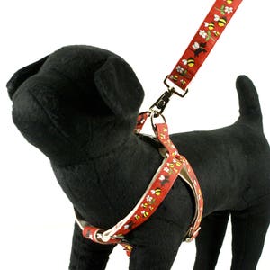 Eco Friendly Bamboo Save the Earth - &#39;Honey Bee&#39; Step-In Dog Harness