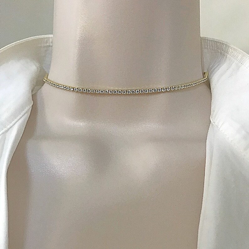 ICEDIAMOND Collar De Cadena De Eslabones Cubanos De Miami, Chapado En