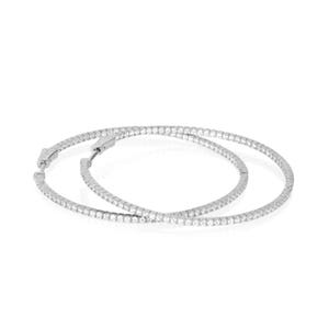 Orecchini Hoop / Orecchini Hoop in Argento Sterling immagine 3