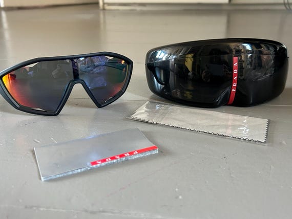 Prada Visor Mirrored Sunglasses - image 9