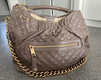 Fabulous Quilted Mouse Grey Marc Jacob Stam Bag