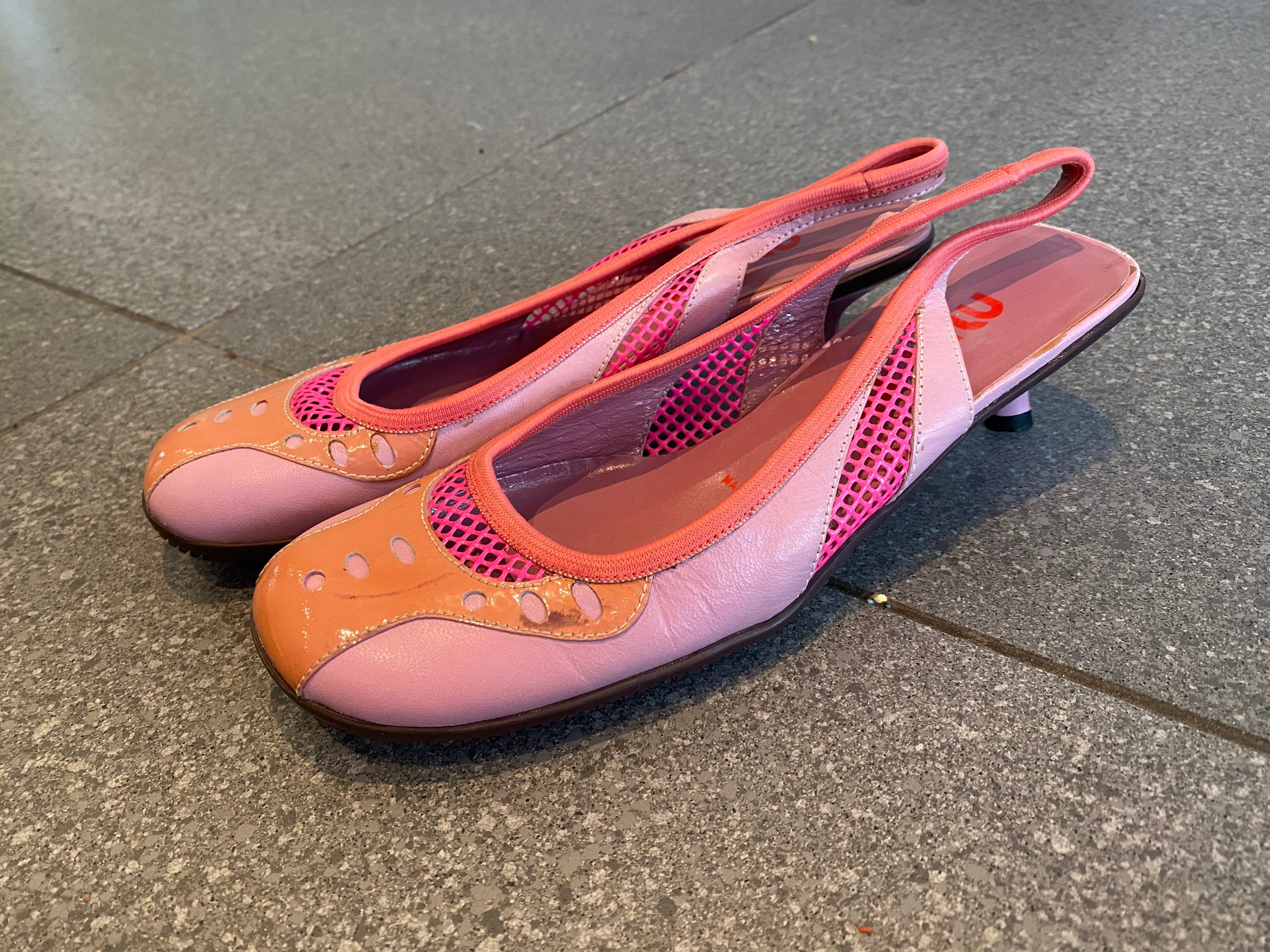 Miu miu cheap pink pumps