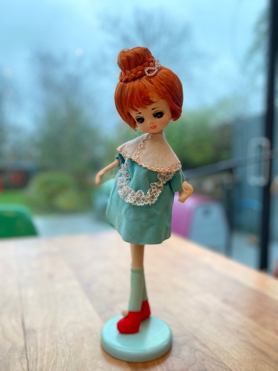 Vintage Japanese Doll 水彩 Vintage Japan pearl diver doll - Ama Island Japan. For Sale at