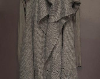 Rick Owens Knitted Wrap Cardi/Jacket