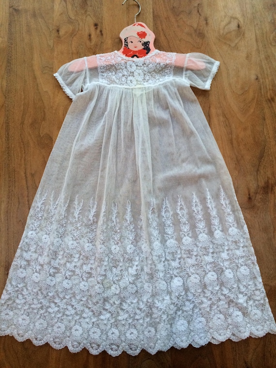 vintage lace christening gowns