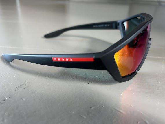 Prada Visor Mirrored Sunglasses - image 5