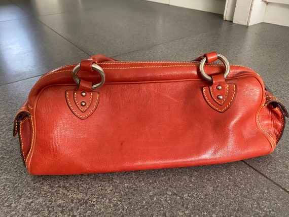★SOMEWHERE BUTTER.★ fle twoway bag vintage red Vintage Coach Pocket Bag | Style 9875 | Red With Brass