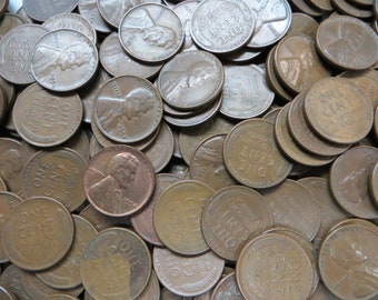 100 Lincoln Wheat Pennies